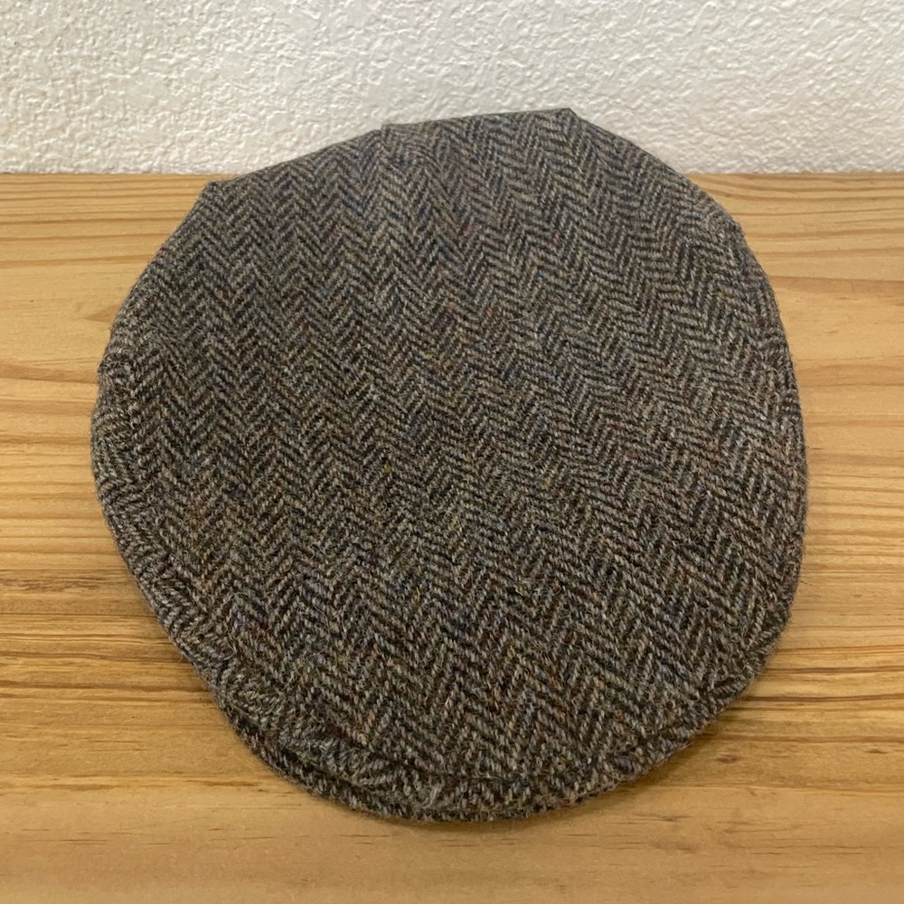 Glen Appin Harris Tweed 100% Pure New Wool Mens Cabbie Newsboy One Size Hat Cap